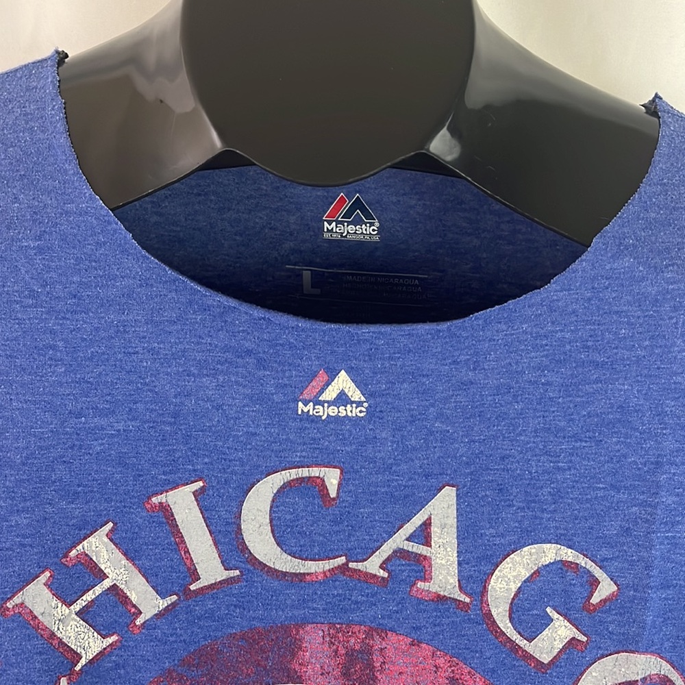 Momma Bear Custom Cut Chicago Cubs T-Shirt - Picture 3 of 9